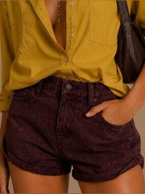 Free people slouchy chino shorts